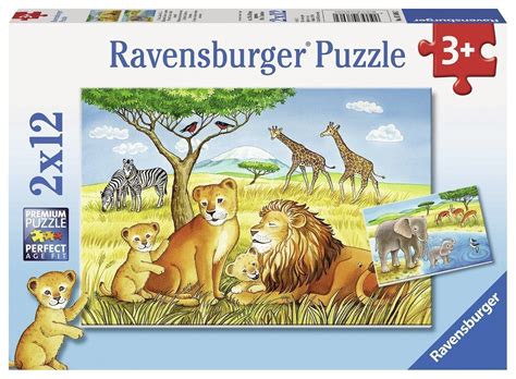 Buy Ravensburger Elephants Lions Company X Pc Puzzle At Mighty Ape Nz