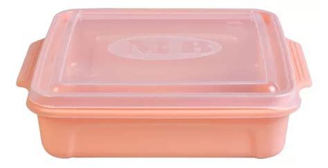 Caixa Plástica Organizadora 1 1l C Aba Quadrada Nude MercadoLivre