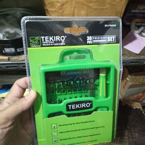 Jual Tekiro Obeng Set Presisi Pcs Di Seller Dikong Teknik Braga