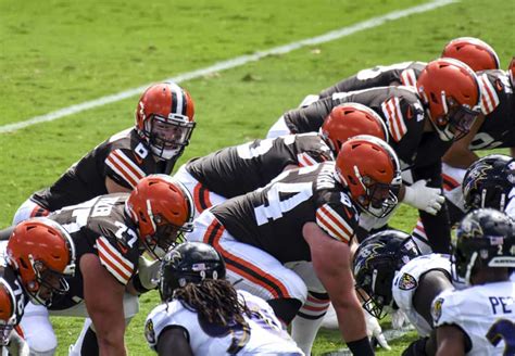 Once A Weakness Browns Offensive Line Is A Strength In 2020