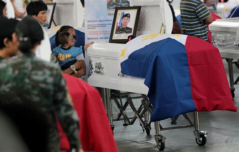 Touching Photos On Natl Day Of Mourning For Saf 44 Inquirer News