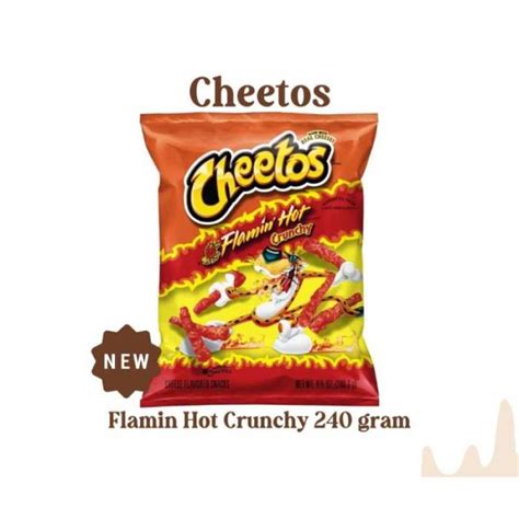 Promo CHEETOS USA FLAMIN HOT CRUNCHY CHEESE FLAVORED Diskon 3 Di Seller Mom Mei Cafe Kab