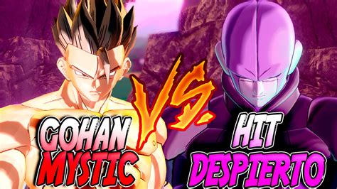 Gohan Mystic Mod Vs Hit Awoken Dragon Ball Xenoverse 2 Youtube