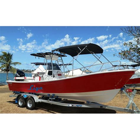 Buy Liya 5 8m Center Console Fiberglass Water Motor Fishing Boat With