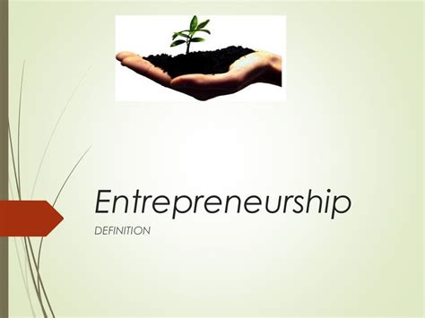 Entrepreneurship Powerpoint Slide