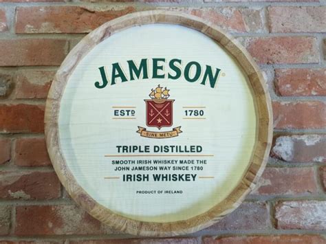 Barrel Lid Sign Jameson Hs4 Kilkenny Architectural Salvage And Antiques