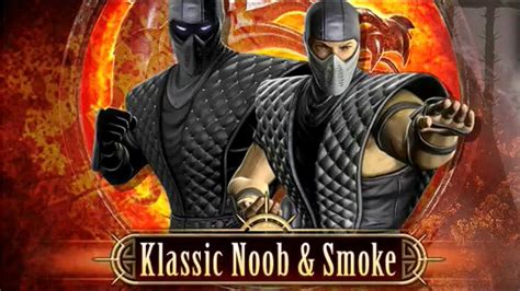 Mortal Kombat 9 Klassic Noob And Smoke Dlc Gameplay Trailer Official