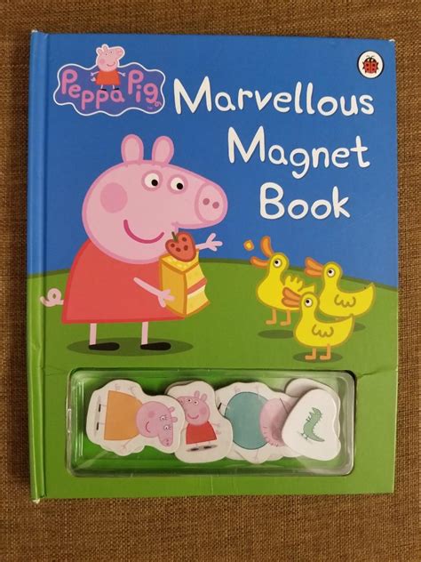 Peppa Pig Marvellous Magnet Book Carousell