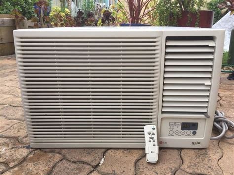 Lg Window Box Reverse Cycle 5 6kw Air Conditioner With Remote 2 5hp Window Box Air