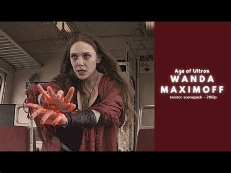 Wanda Maximoff Age Of Ultron Twixtor Scenepack Youtube