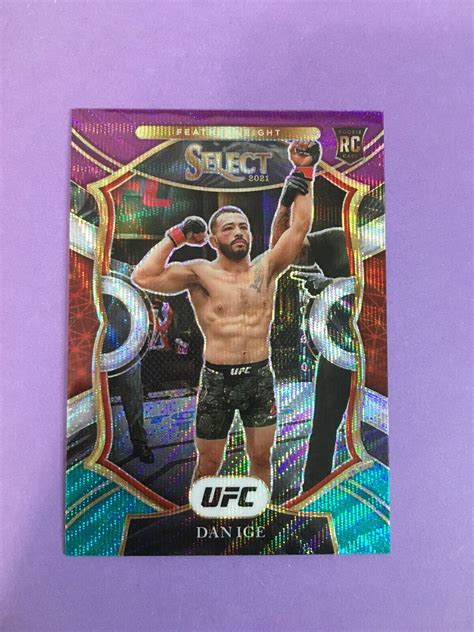 F Panini Select Ufc Tri Color Prizm Dan Ige Rc Ebay