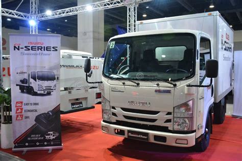 Isuzu Smoother Delivery Van At Manila Commercial Vehicle Show In Pasay