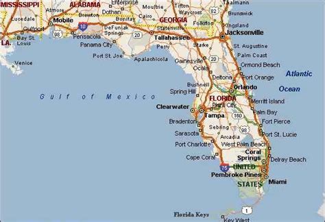 Interstate 75 Florida Map