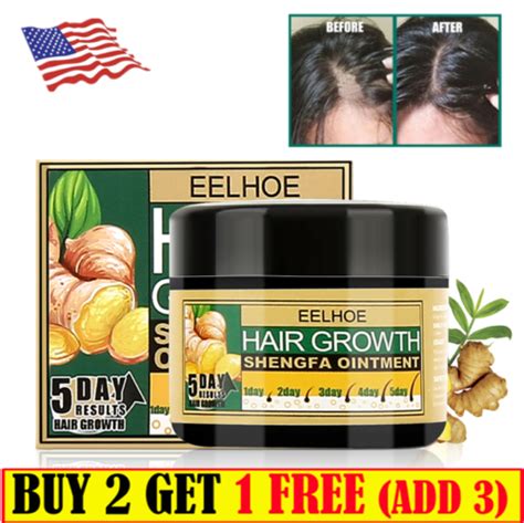 Eelhoe Ginger Oil Hair Growth Cream Repair Natural Australia Ubuy