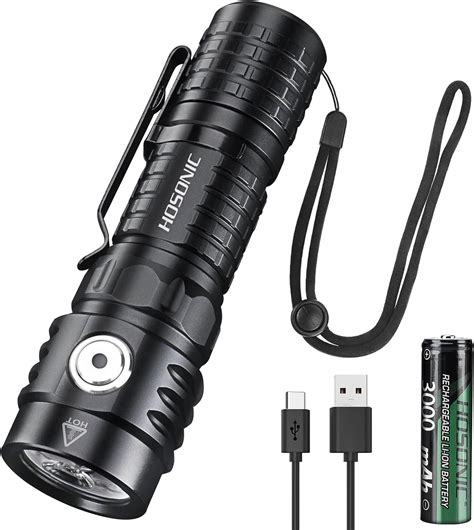 HOSONIC EC11 Rechargeable Mini Flashlight With Magnet 1975 Lumens