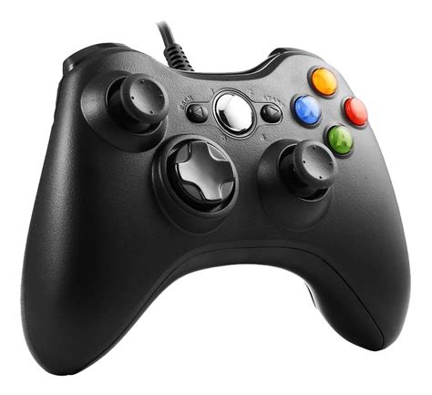 Controle Com Fio Xbox 360 E Pc Slim Joystick Original Feir R 49 90 Em Mercado Livre