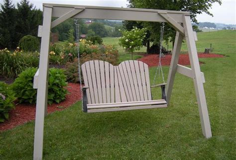 Wooden Front Porch Swing - Design Ideas