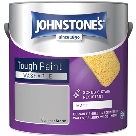 Johnstone S Washable Summer Storm Matt Emulsion Paint L Wilko