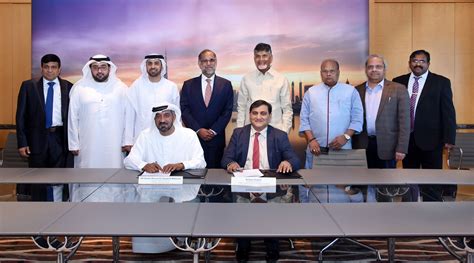 The Emirates Group Signs Mou With The Government Of Andhra Pradesh