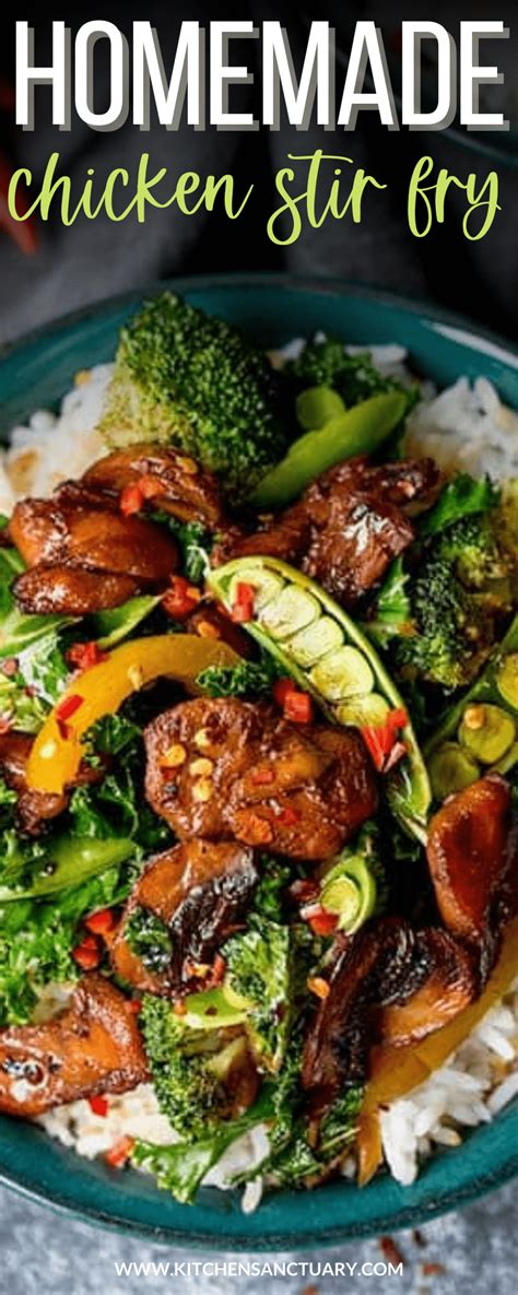 Sticky Chicken Stir Fry WITH VIDEO Nicky S Kitchen Sanctuary