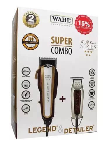 Wahl Barber Combo Legend Detailer Patillera Trimmer Color Bordó