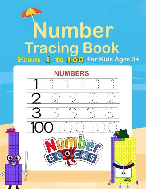 Buy Numberblocks Number Tracing Book Number From To Numberblocks