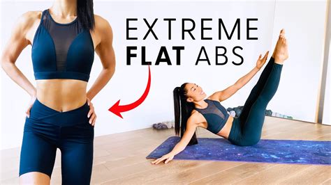 Extreme Ab Flattener ADVANCED PILATES ABS WORKOUT Blogilates