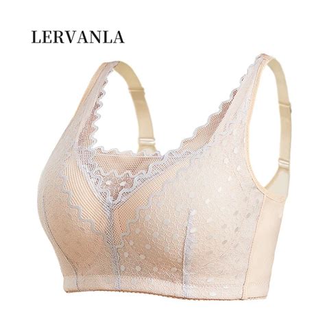 LERVANLA 718 Mastectomy Bra With Pockets For Silicone Breast Forms