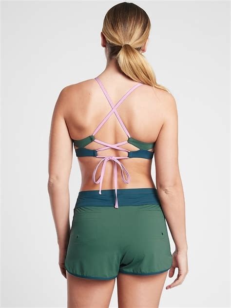 Athleta Colorblock Triangle Bikini Top A Dd Best Swimwear From