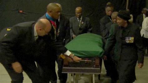 Nelson Mandela Makes His Final Journey Channel 4 News