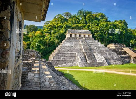 Templo De Las Inscripciones O Templo De Inscripciones Antiguas Ruinas