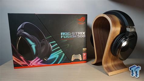 Asus Rog Strix Fusion 500 Gaming Headset Review Gaming Headset Asus