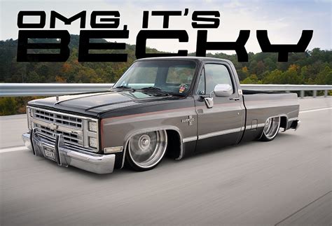 Bagged Bodied And Beautiful 84 Chevy C10 Street Trucks