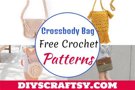 15 Free Crochet Crossbody Bag Patterns Diys Craftsy