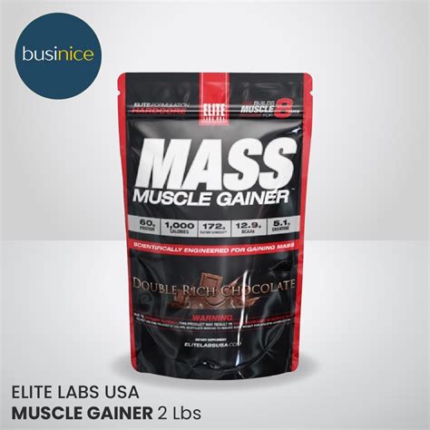 Jual Elite Labs Mass Muscle Gainer 2 Lbs Weight Gainer Shopee Indonesia