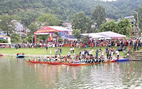 पोखरामा सुरु भयो ड्रागन ‘बोट रेस