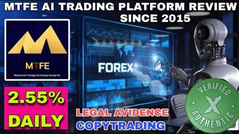 Mtfe Ai Trading Daily Legal Proof Forex Autotrading Youtube