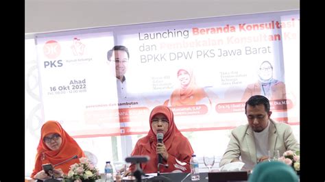 PKS BPKK PKS Jawa Barat Resmikan Beranda Konsultasi Keluarga