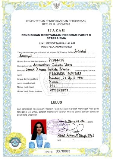 Ijazah Paket C Asli Dan Cara Mendapatkanya