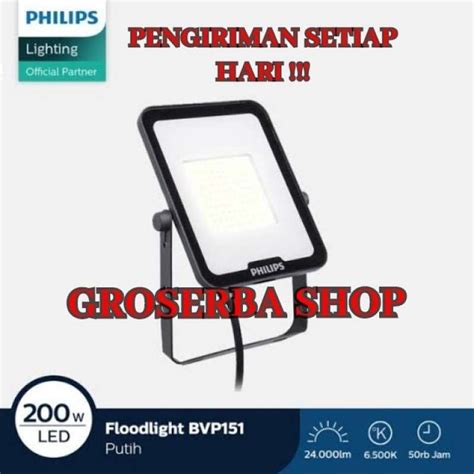 Promo Lampu Sorot Philips Bvp Watt Cool White Led K Bvp