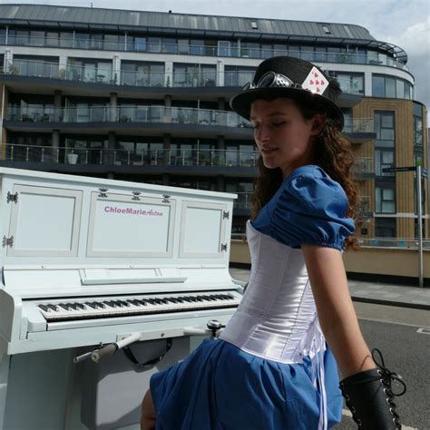 Chloe Marie Aston The Piano Bike Girl