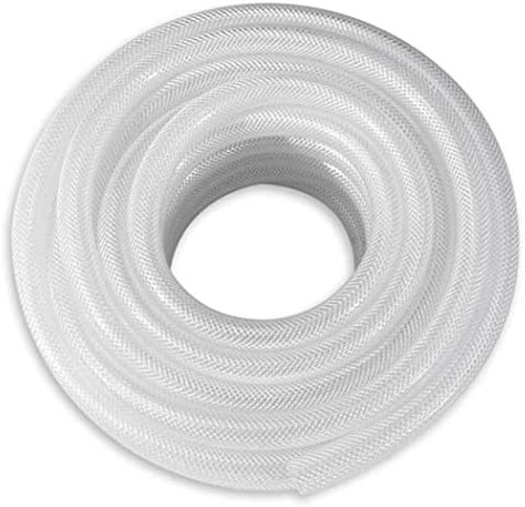 Davco Tuyau Flexible En Pvc Tress Transparent De Cm X M De