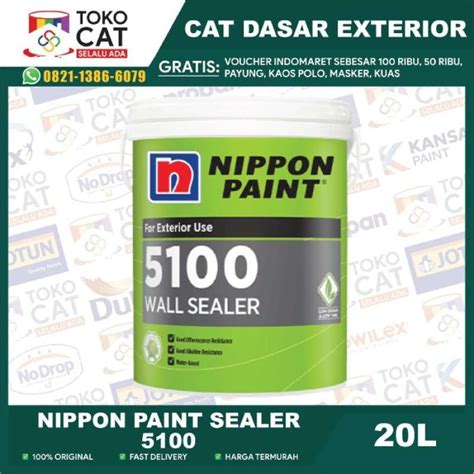 Promo Nippon Paint Wall Sealer Liter Cat Dasar Dinding