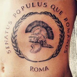 Resultado De Imagen De Spqr Tattoo Spqr Tattoo Roman Legion Tattoos