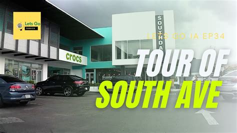 Quick Tour Of South Ave And Newly Renovated Southdale Plazatour Of