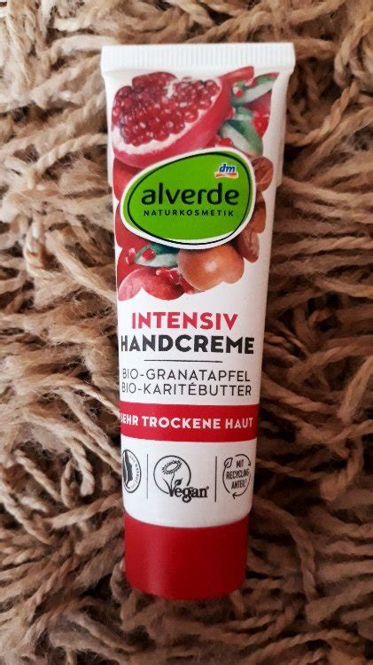 Alverde Intensiv Handcreme Inci Beauty