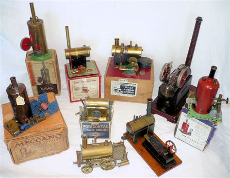 "Mamod Steam Engine, steam toys, and Meccano 1929 engines"