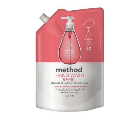 Method Gel Hand Wash Soap Refill Assorted Scents 1 L Canadian Tire