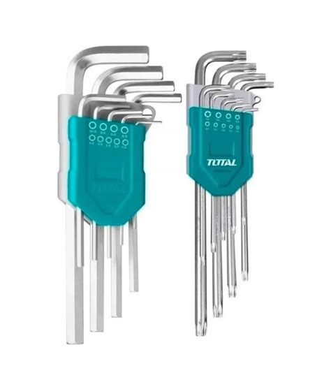 Llaves Hex Y Torx Total Tht Kt Herramientas Pergamino