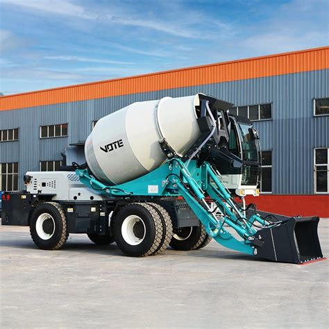 4 Cbm Mobile Self Loading Concrete Self Loading Mixer Truck Concrete